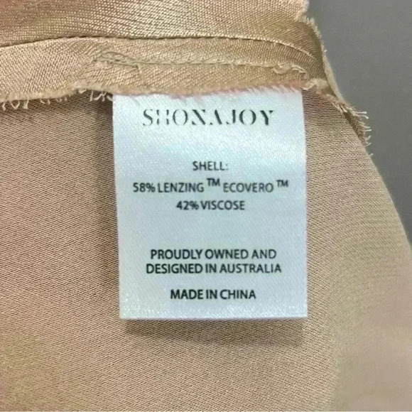 Shona Joy La Lune Cross Draped Maxi Dress Womens 10 Desert Rose Pink Satin - Picture 15 of 16